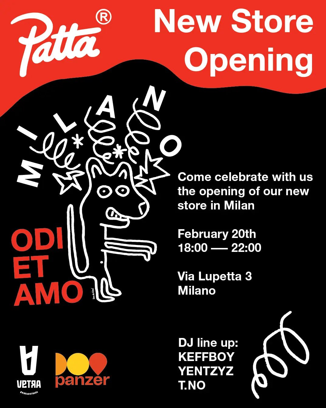 Patta Milan Store Opening - Patta