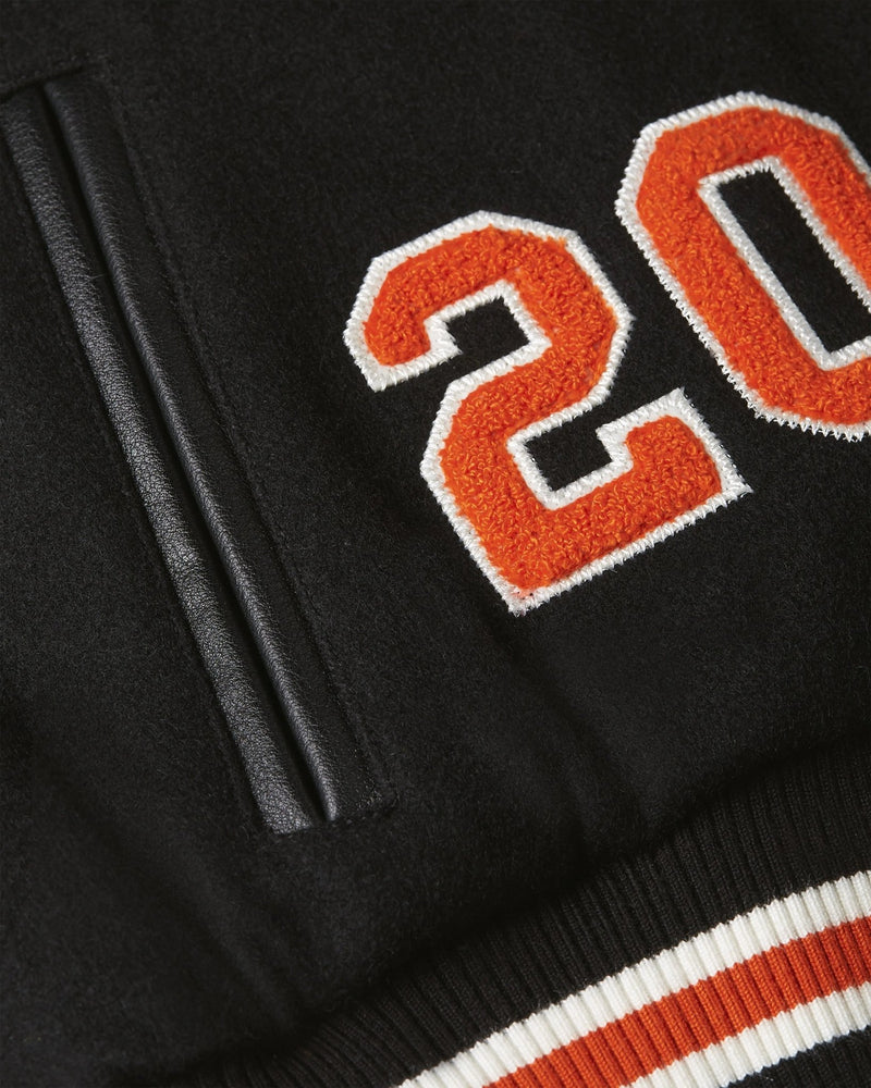 Patta 20th Anniversary Varsity Jacket (Black) - Patta