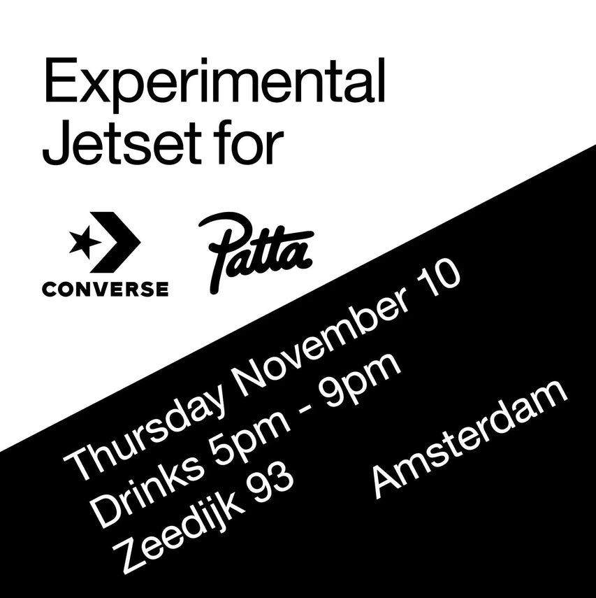 Patta X Experimental Jetset X Converse Launch - Patta