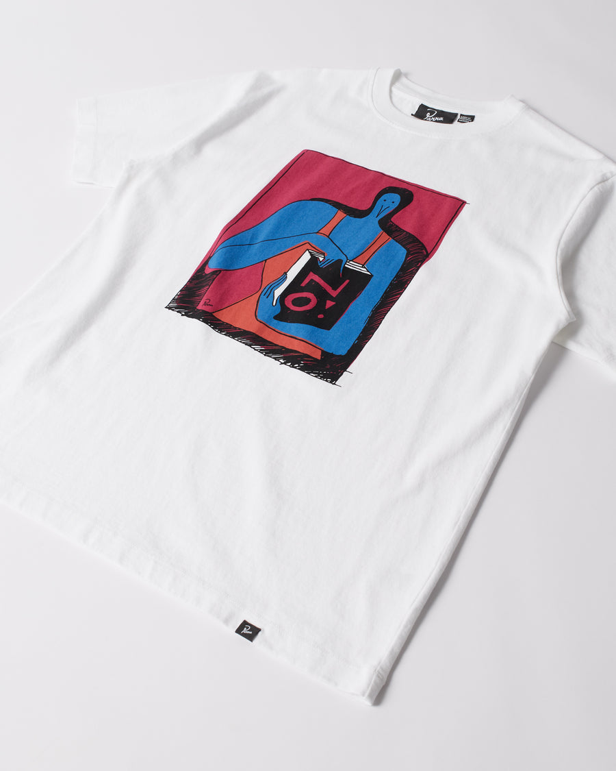 ByParra No books t-shirt (White)