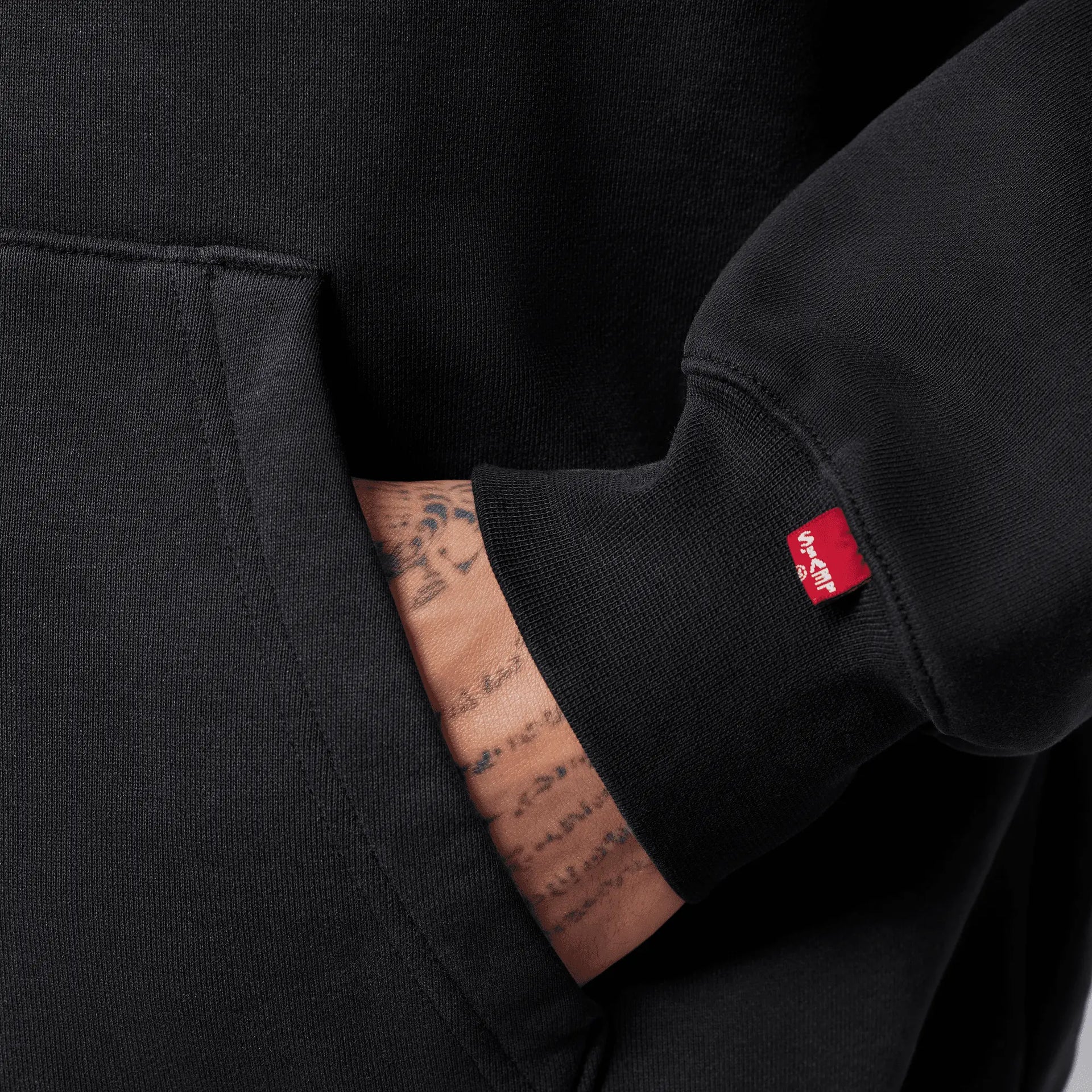 Jordan x Levi's ® Zip Hoodie ''Black'' (Black/Pale Ivory/Gym Red) Jordan