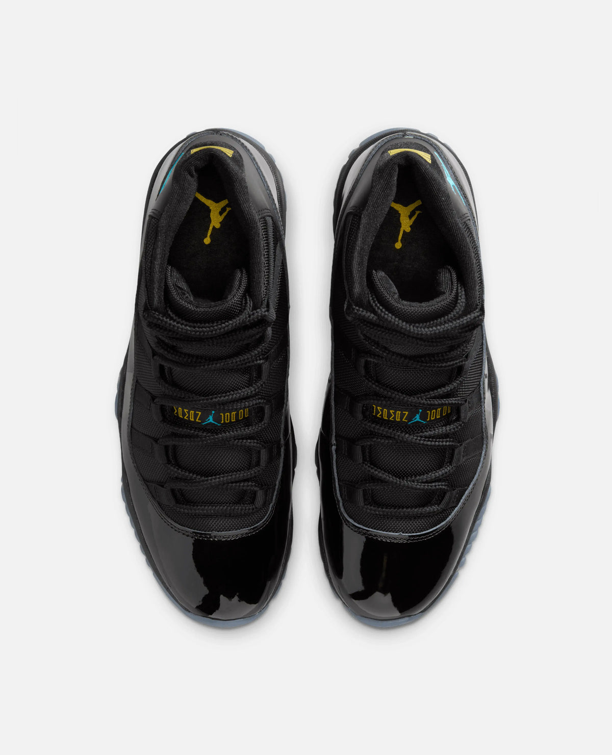 Nike Air Jordan 11 Retro "Gamma" ( Black/Gamma Blue-Black-Varsity Maize) Jordan