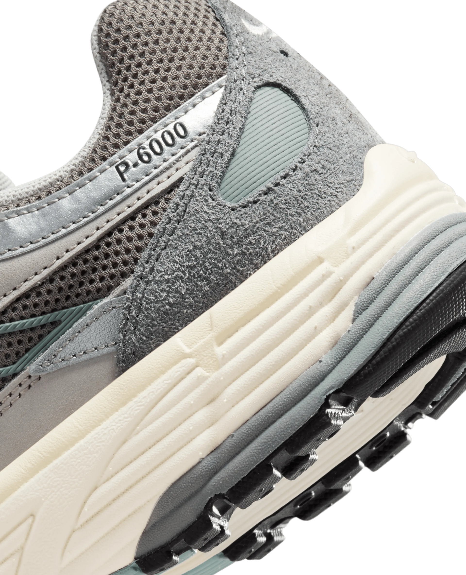 Nike Nike P-6000 (Flat Pewter/White-Lt Iron Ore) Nike