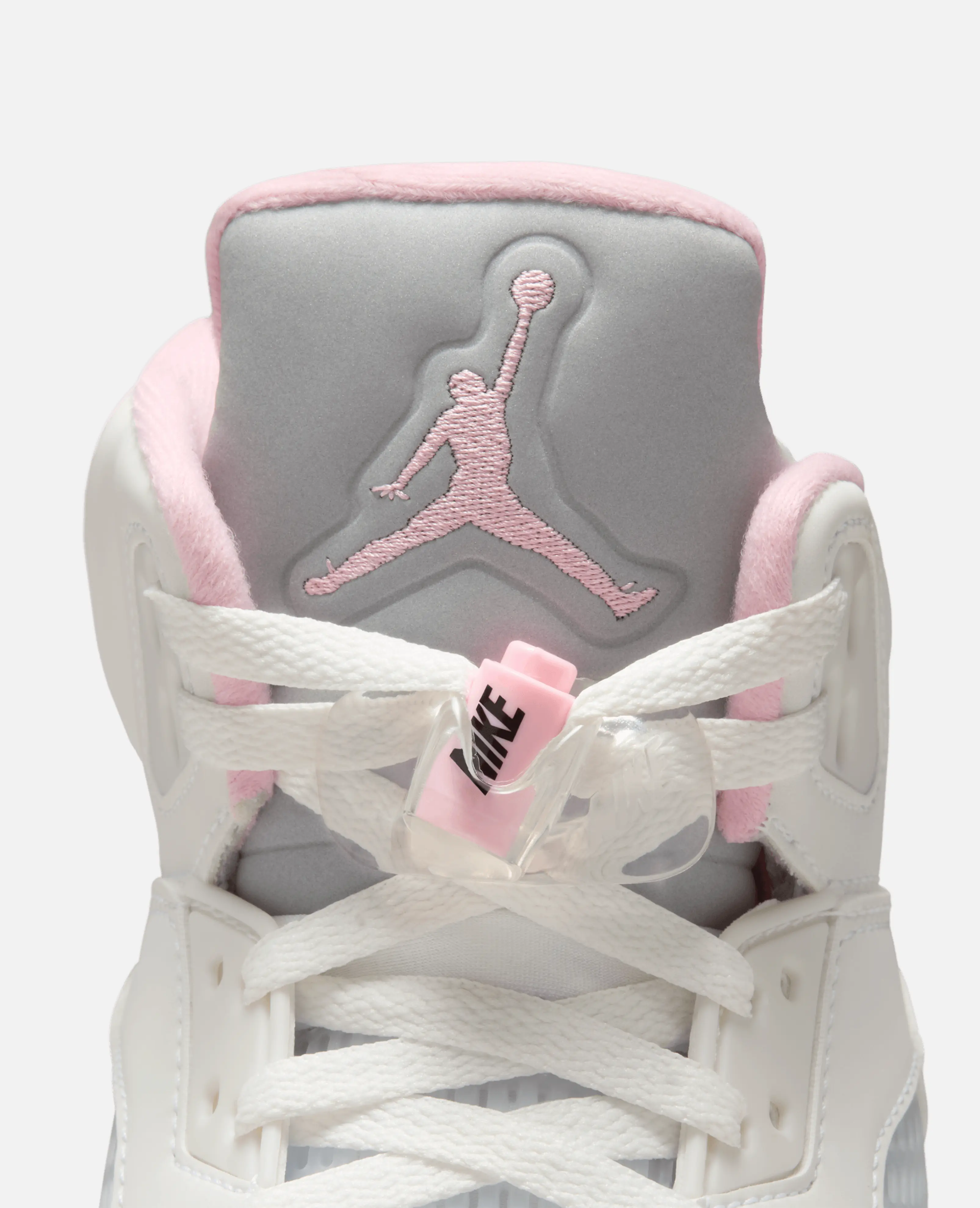 Nike Air Jordan 5 Retro "Medium Soft Pink" (White/Med Soft Pink-Black) Nike