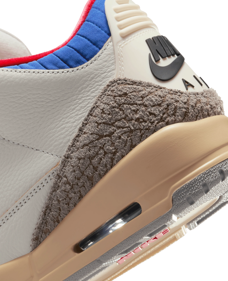 Nike Air Jordan 3 Retro OG Sp (White/Black-Sport Royal-Challange Red) Jordan