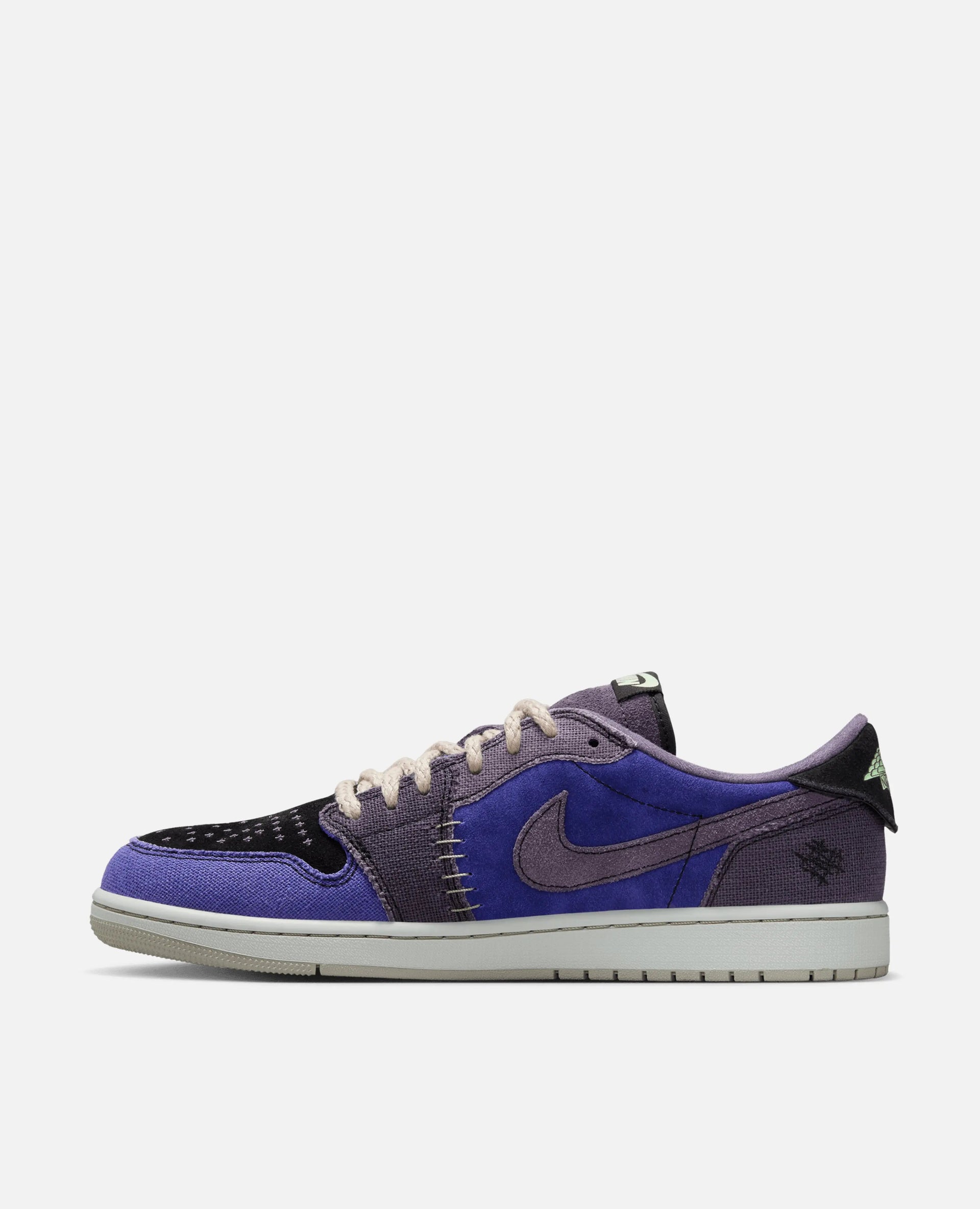 Air Jordan 1 Retro Low (Regency Purple/Vapor Green-Black) Nike