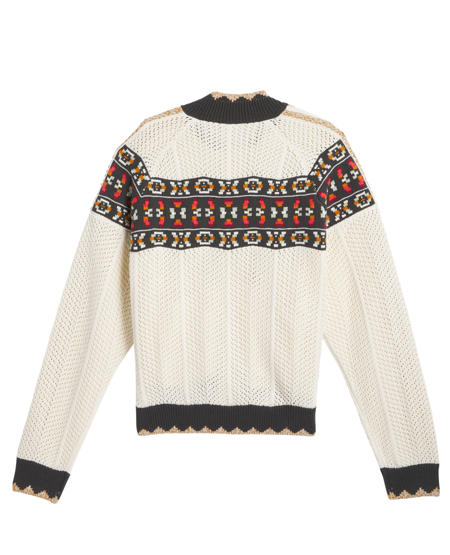 adidas Clot Crochet SST Track Top by Edison Chen 'Cream White'