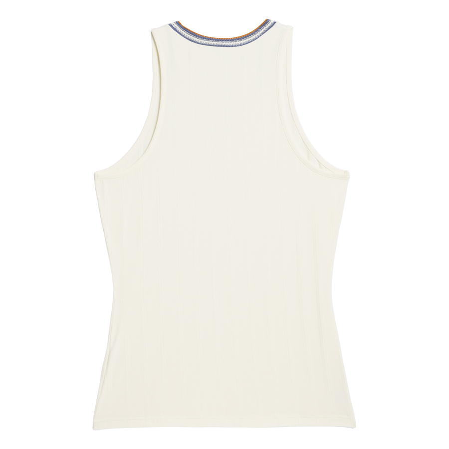 adidas Clot Rib Tank Top by Edison Chen 'Cream White'