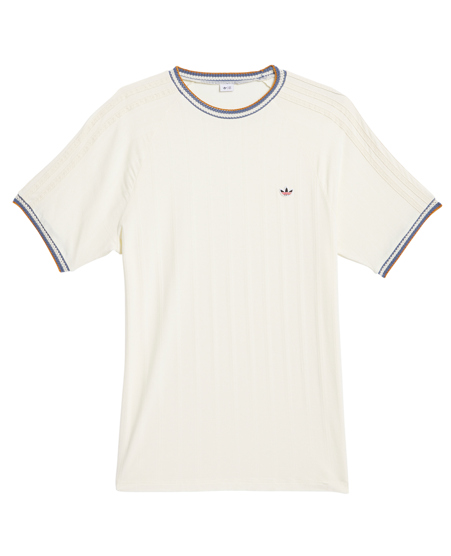 adidas Clot Rib Tee by Edison Chen 'Cream White'