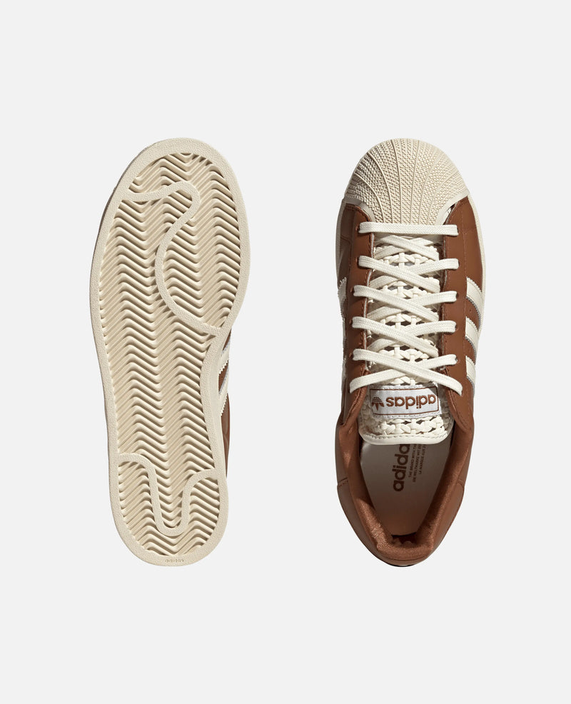 adidas Superstar II Women (Dusty Brown/Cream White/Wonder White) Adidas