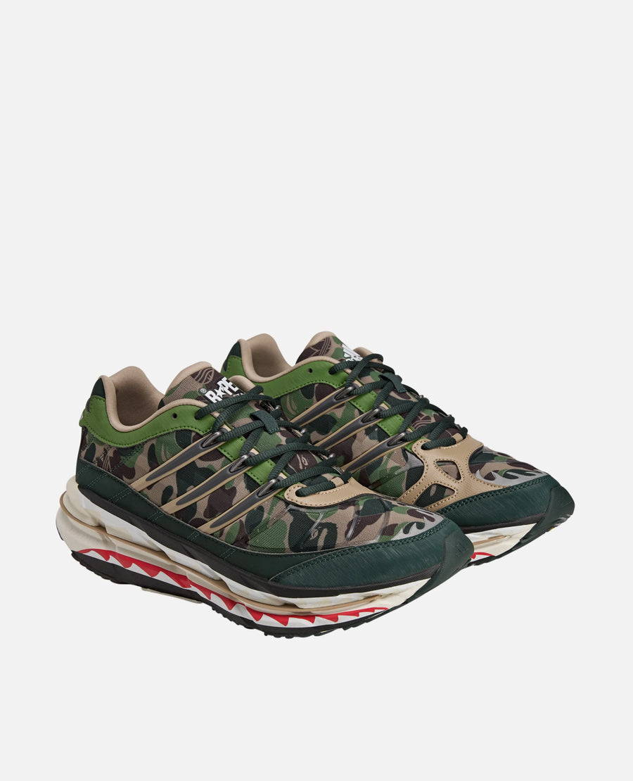 Adidas x Bape Adistar HRMY ''Green Camo'' (HEMP/IRONMT/OWHITE) Adidas