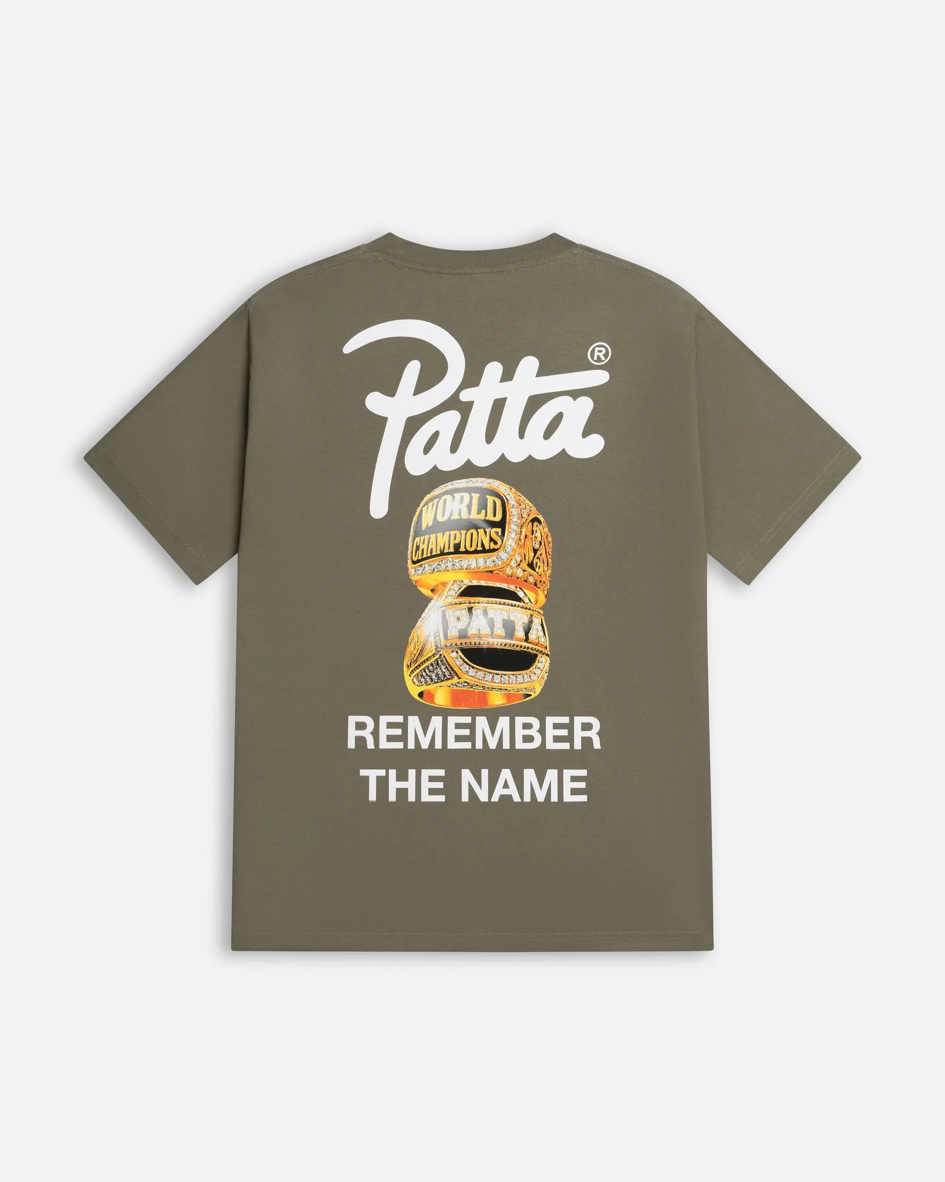 Patta Championship T-Shirt (Dusty Olive) Patta