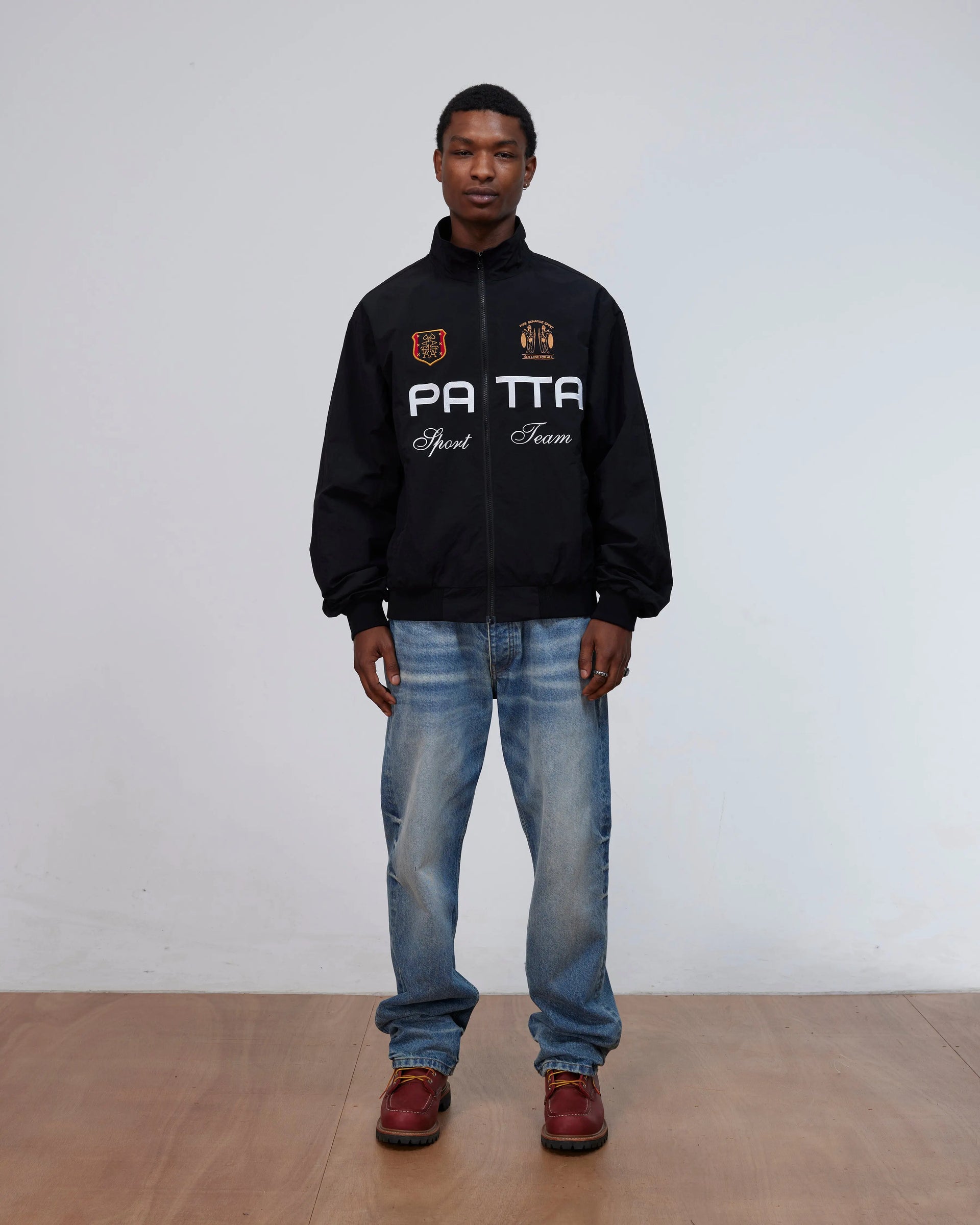 Patta Racing Team Track Jacket (Black) Patta