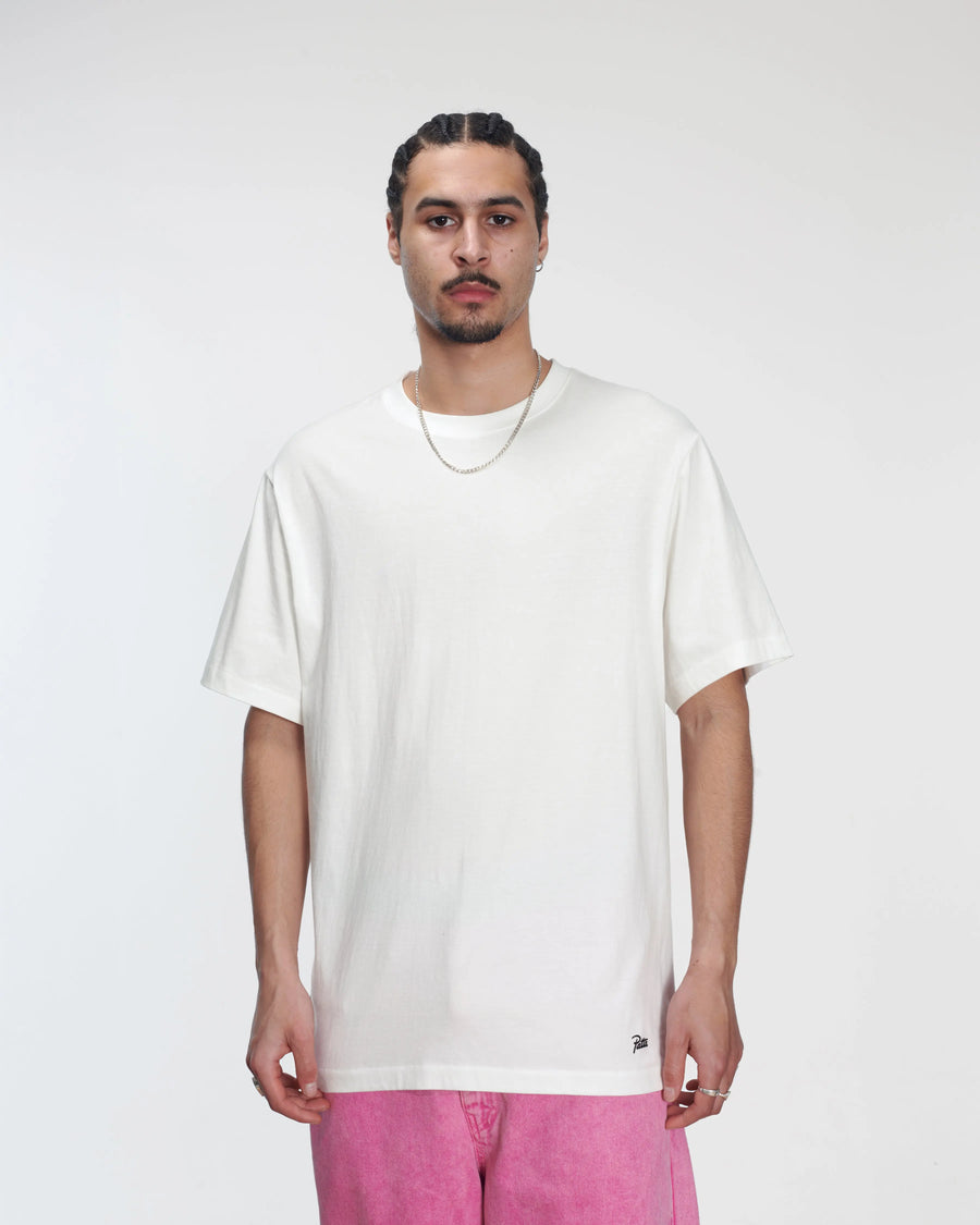 Tubular T-Shirt 3-Pack  (White) Patta