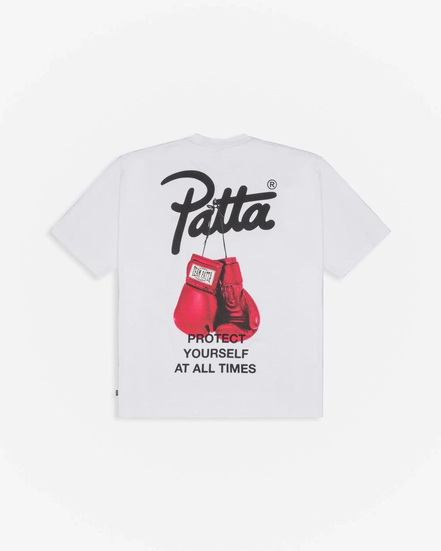Patta Protect Yourself T-Shirt White (EA) Patta