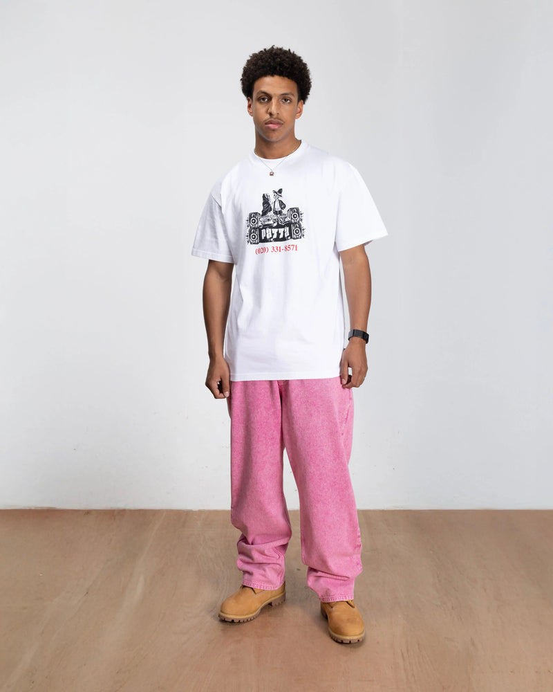 Patta DJ Skully T-Shirt (White) Patta