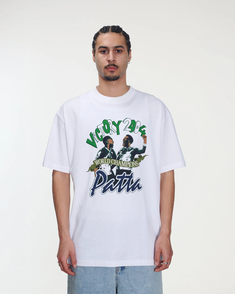 Patta Victory T-Shirt (White) Patta