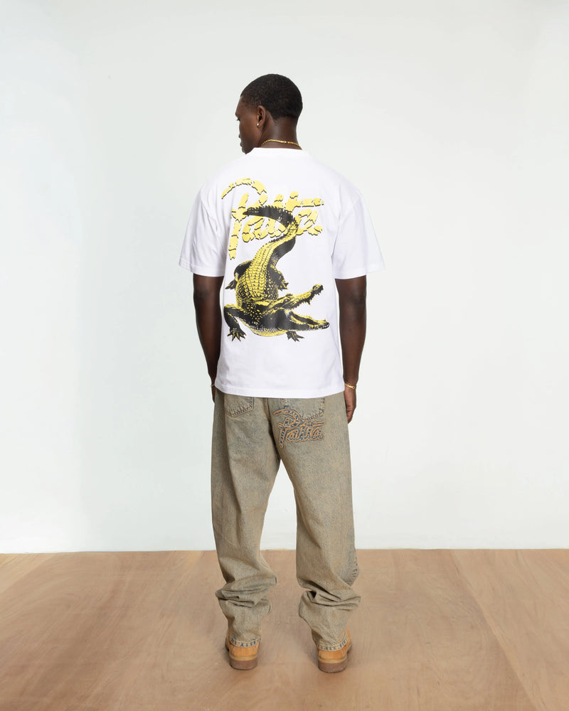 Patta Croco T-shirt (White) Patta