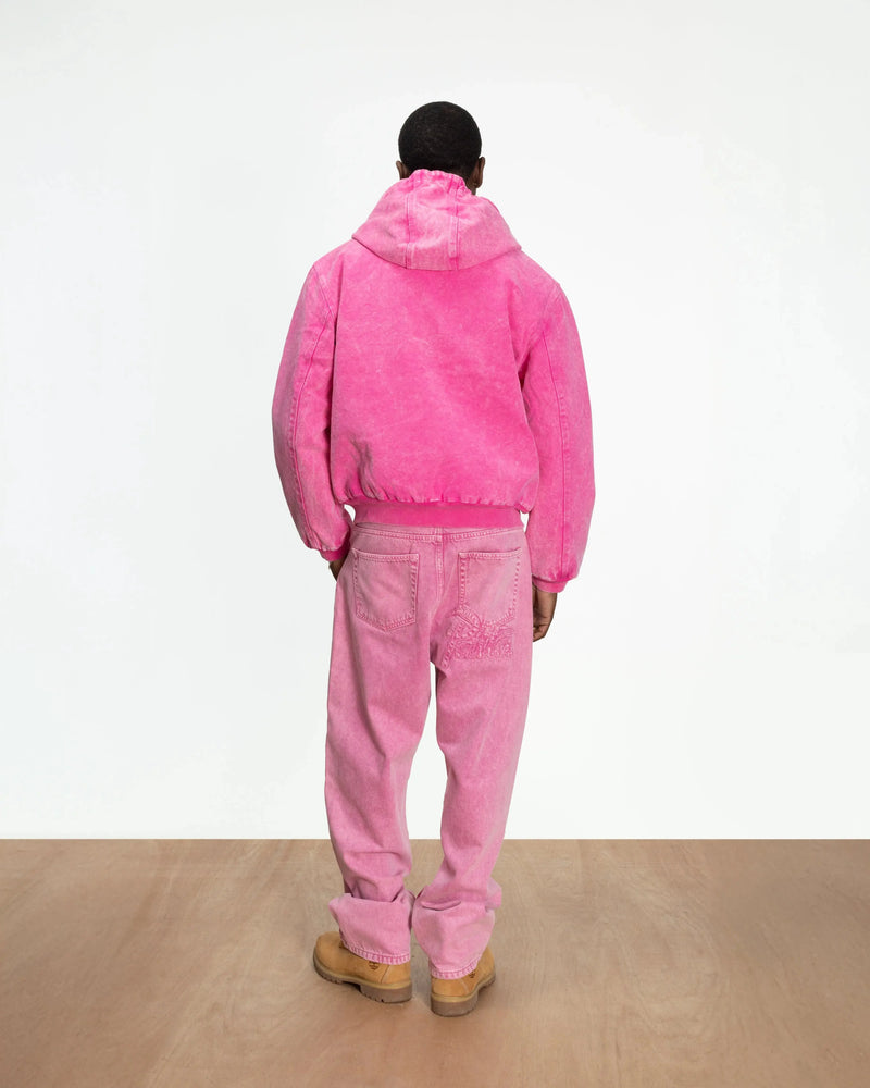 Patta Peace Canvas Hooded Jacket (Fuchsia Purple) Patta