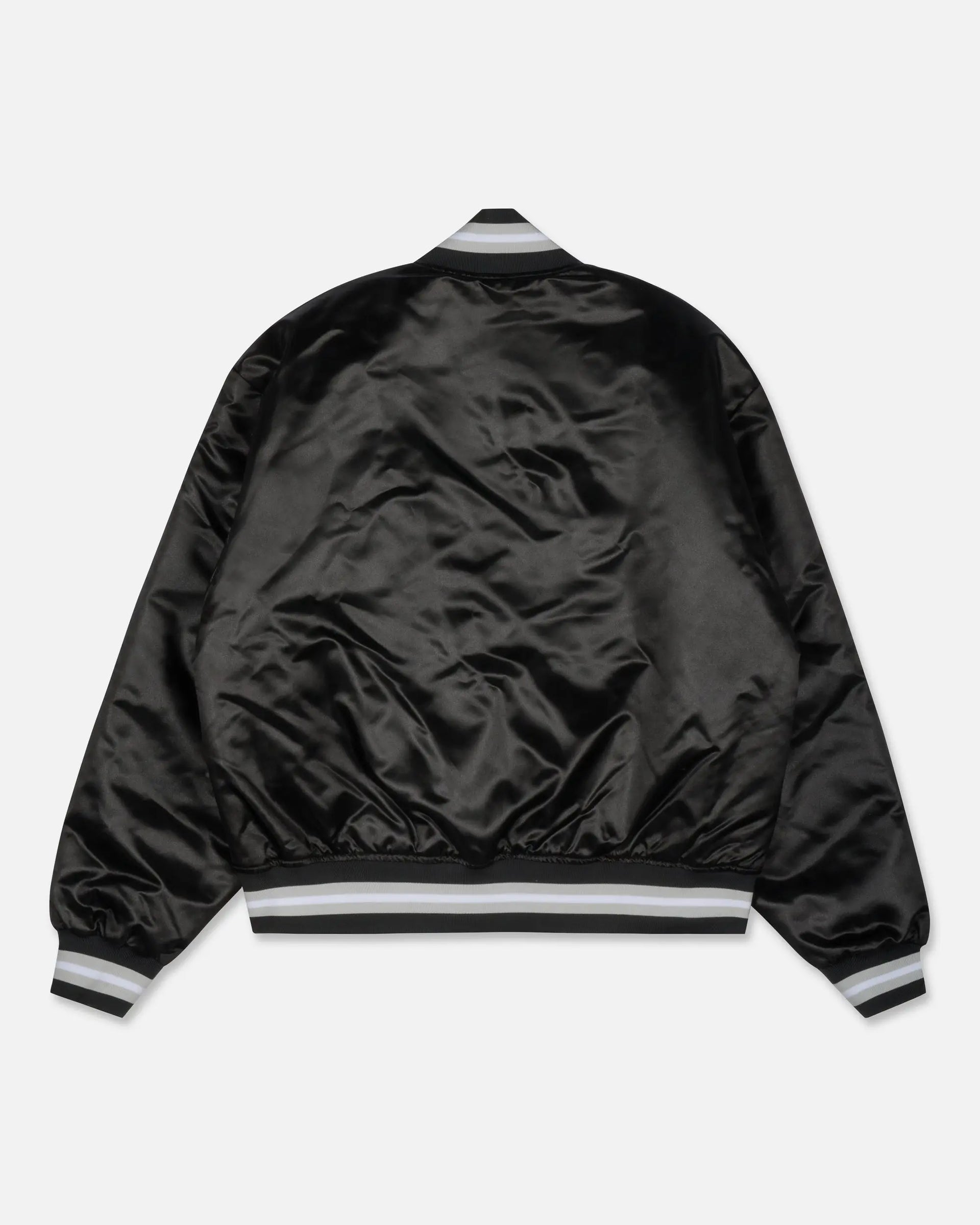 Patta Classic Satin Bomber Jacket (Black) Patta