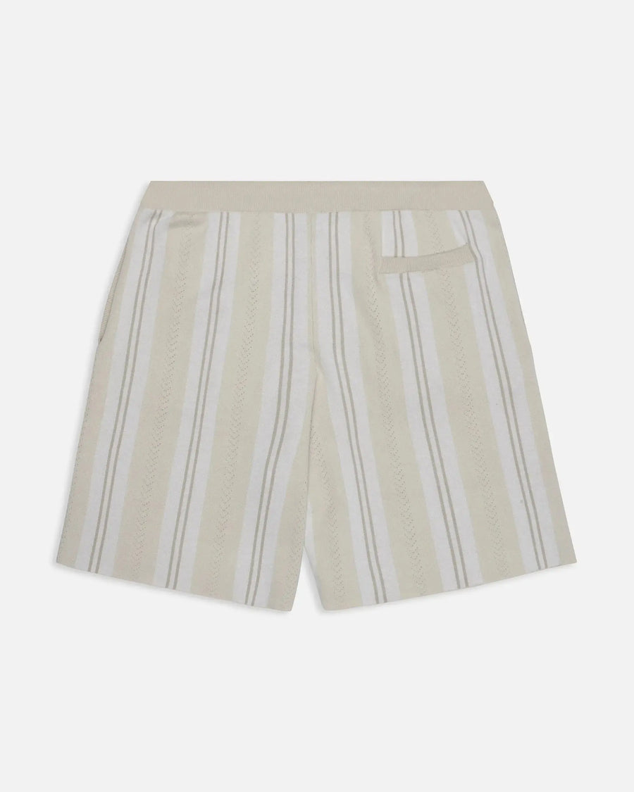 Patta Knitted Football Shorts Oatmeal (EA) Patta