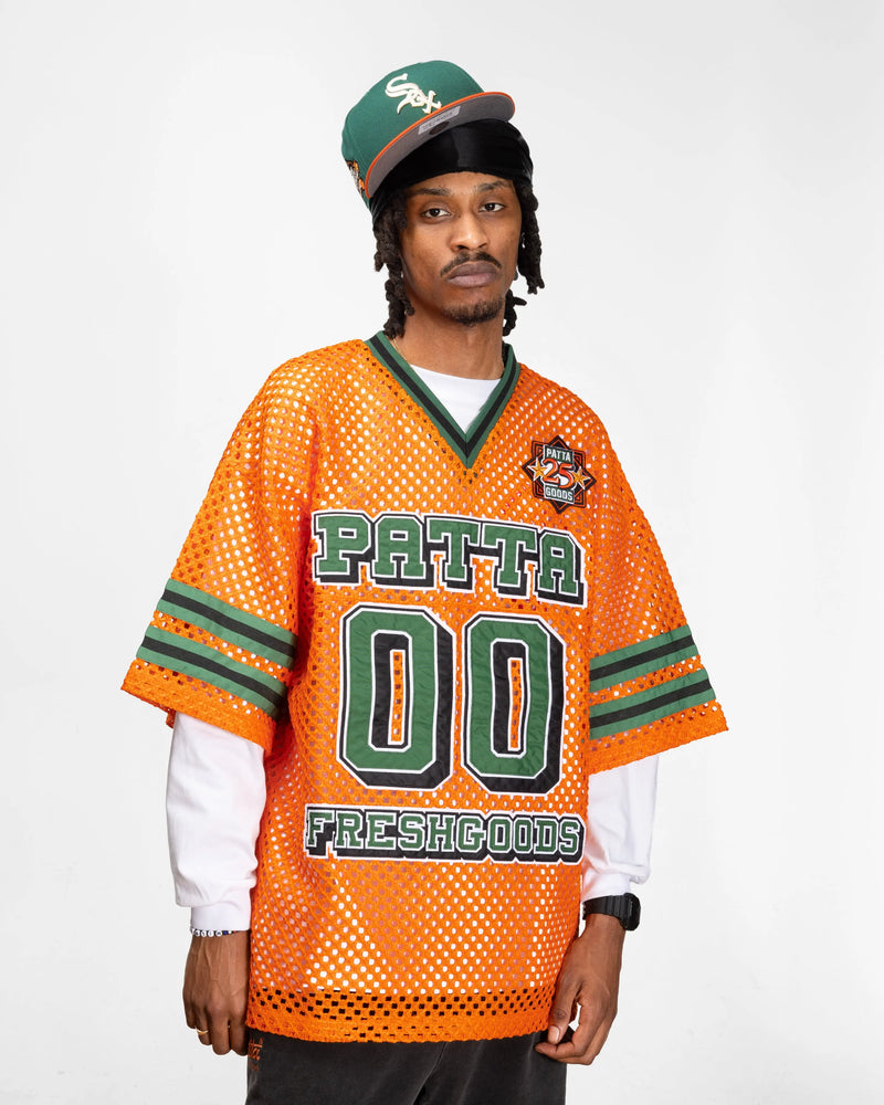 Patta x Joe Freshgoods Football Top (Orange) Patta x JFG