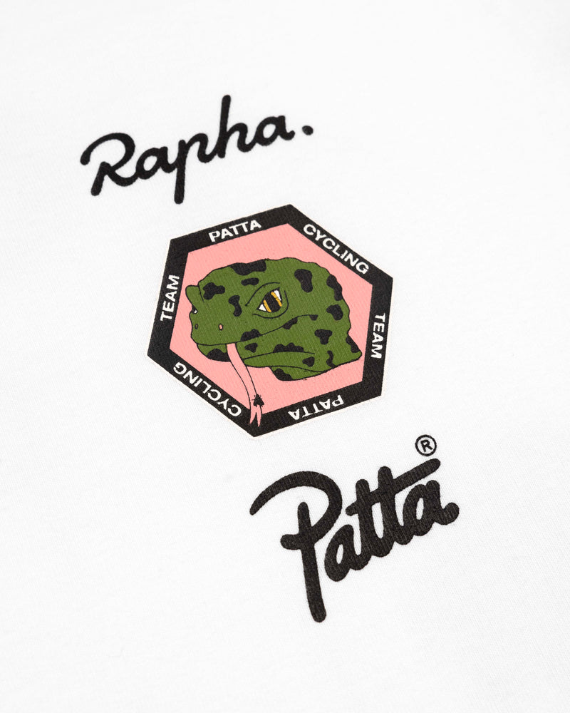 Patta Cycling Team x Rapha T-Shirt (White)