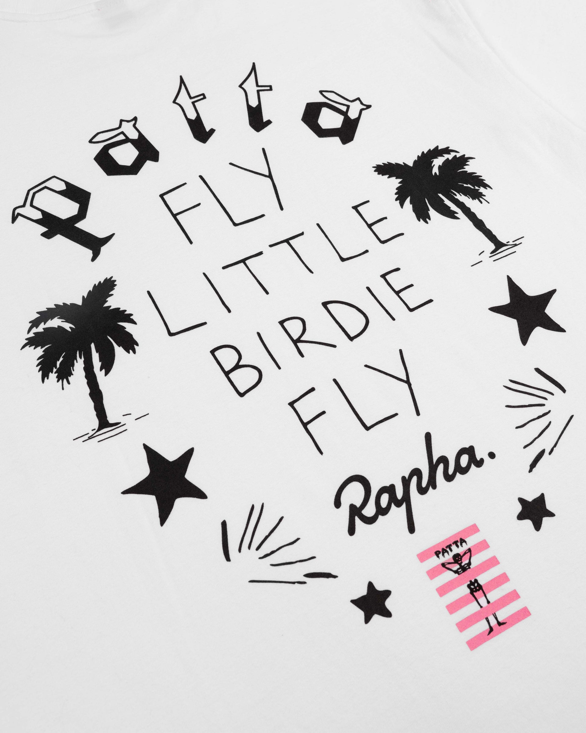 Patta Cycling Team x Rapha T-Shirt (White)