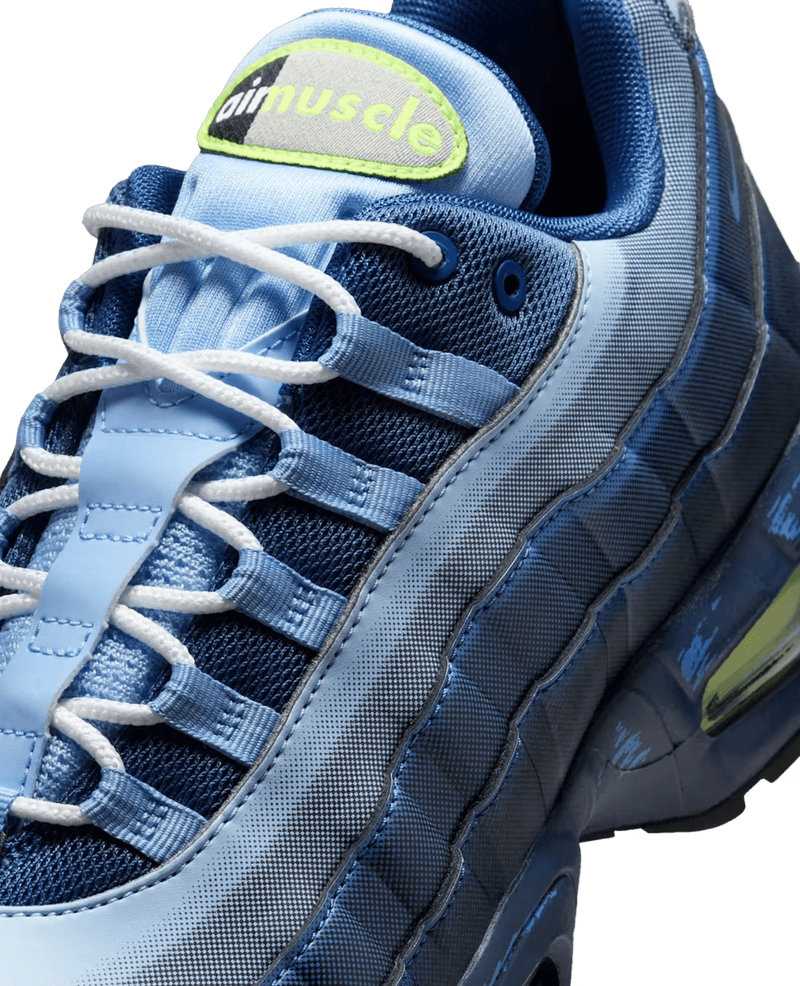 Nike Air Max 95 OG (Psychic Blue/Mystic Navy - Stone Blue - Volt) - Patta