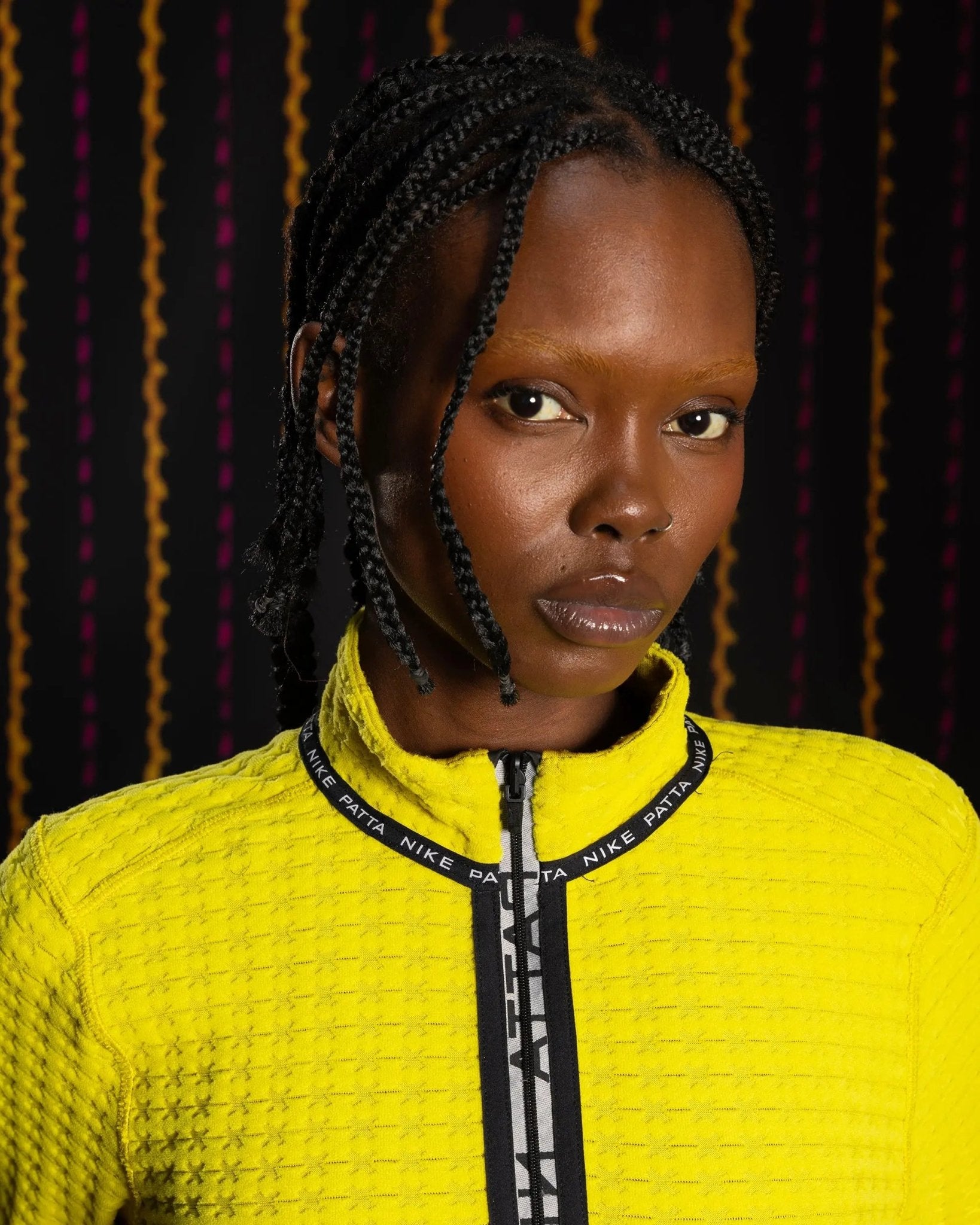 Nike x Patta Running Team Half - Zip Longsleeve (Saffron Quartz) - Patta