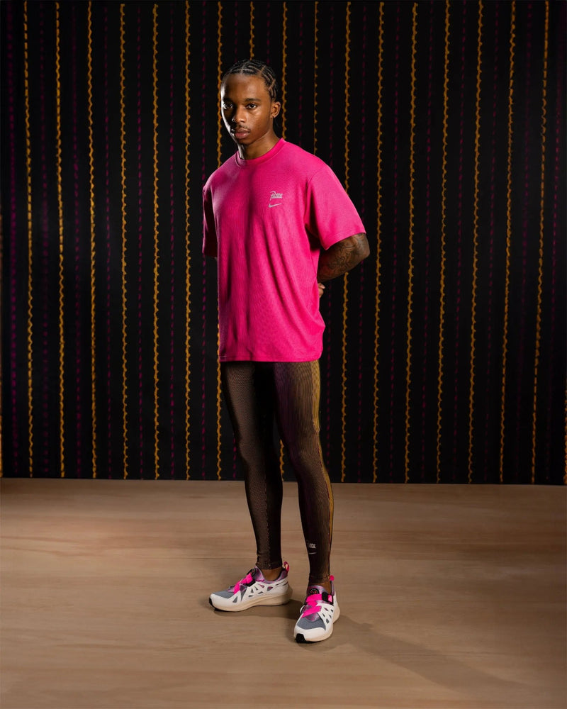 Nike x Patta Running Team Leggings (Fireberry/Sundial) - Patta