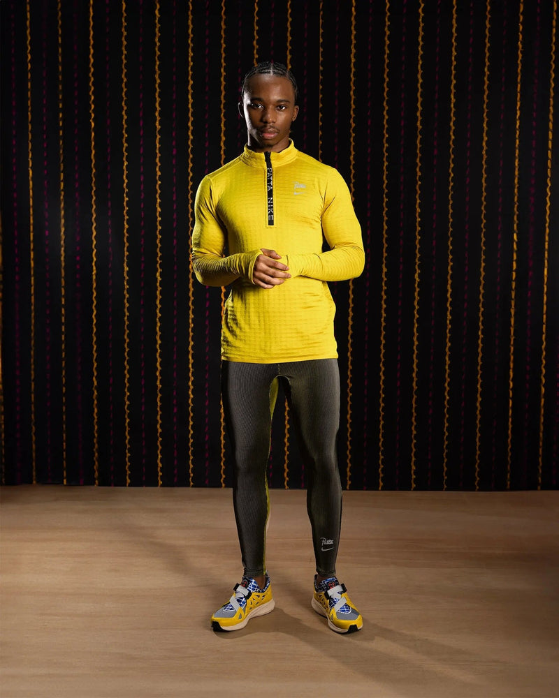 Nike x Patta Running Team Leggings (Saffron Quartz/Sanddrift) - Patta