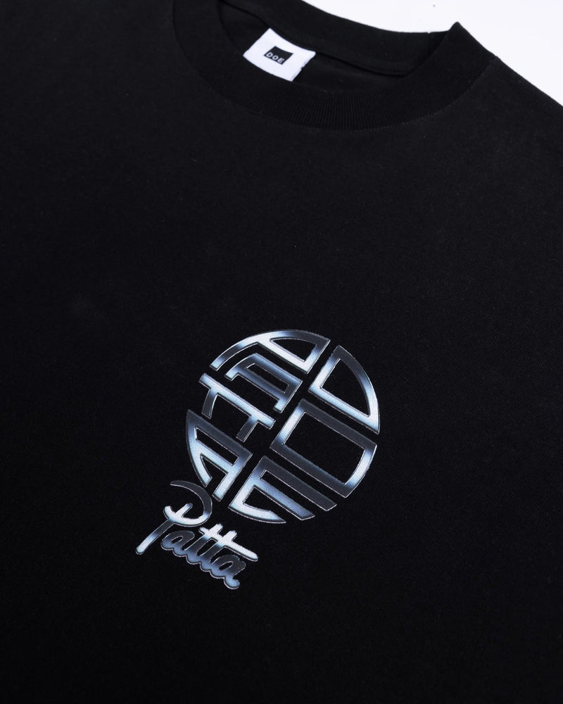Patta x DOE 20/10 T-shirt (Black) - Patta