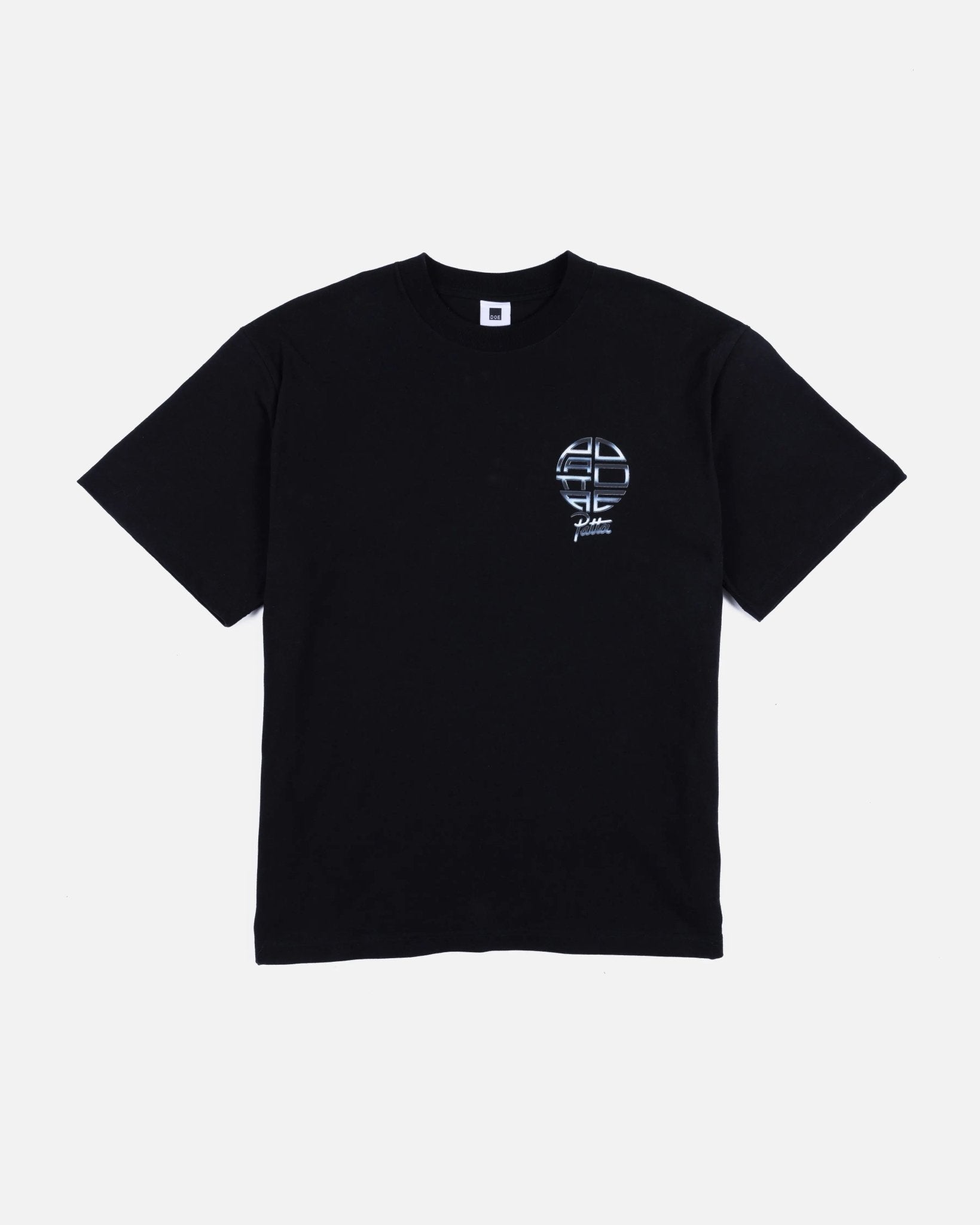 Patta x DOE 20/10 T-shirt (Black) - Patta