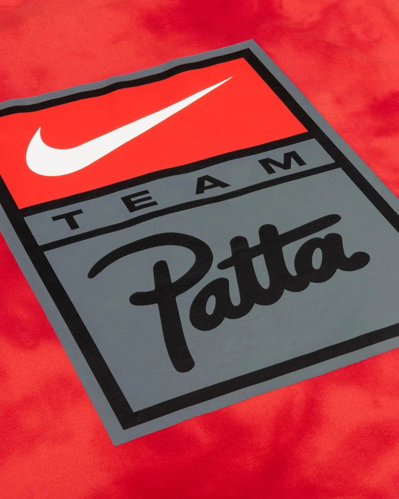 Patta x Nike NRG T-shirt GX Washed (Rush Red/University Red/Gym Red) - Patta