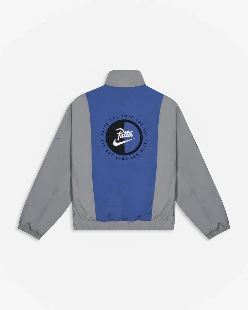 Patta x Nike NRG Track Jacket (Patricle Grey/Sapphire) - Patta