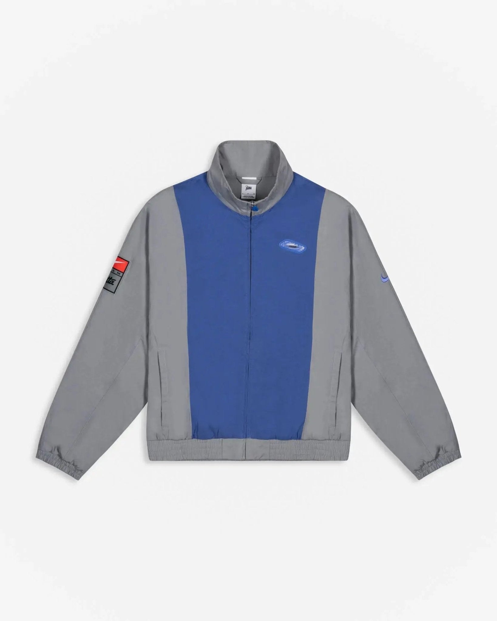Patta x Nike NRG Track Jacket (Patricle Grey/Sapphire) - Patta