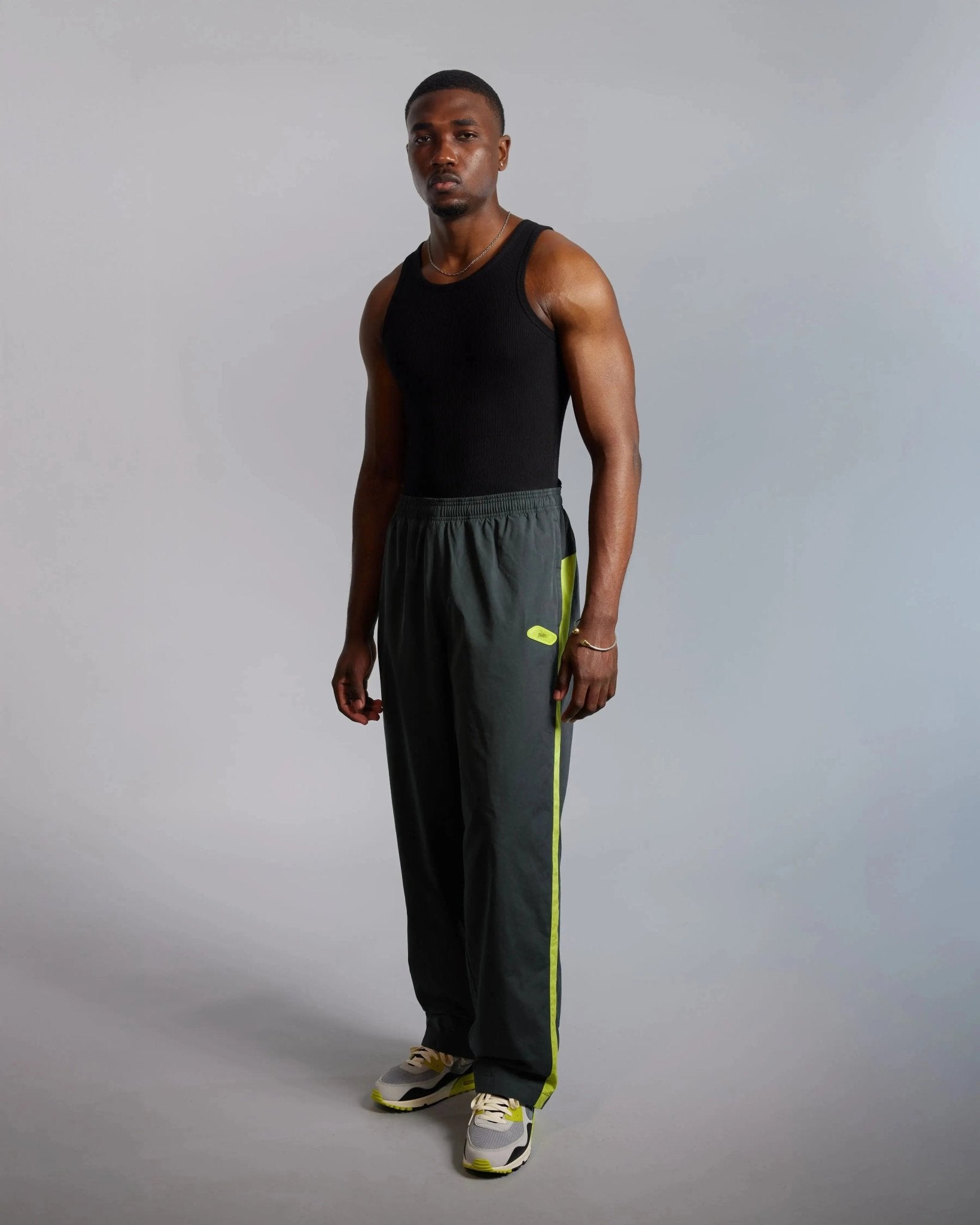 Patta x Nike NRG Track Pant (Black/Cyber) - Patta