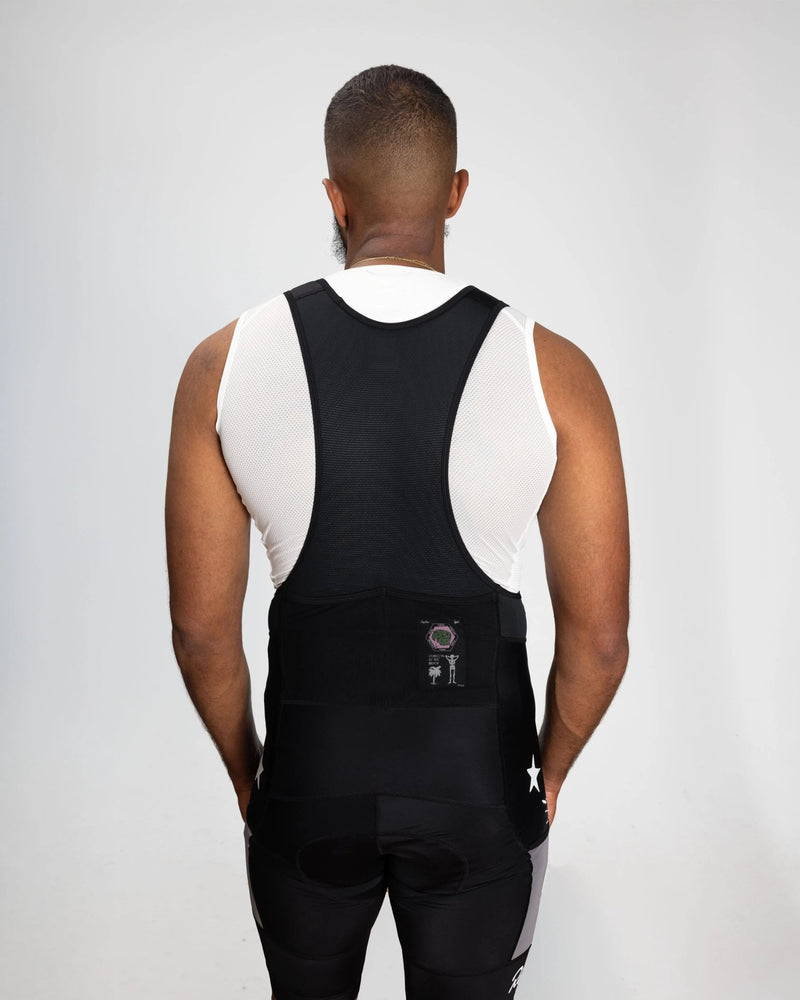 Patta x Rapha Men's Pro Team Cargo Bib Shorts (Black/Stone) - Patta